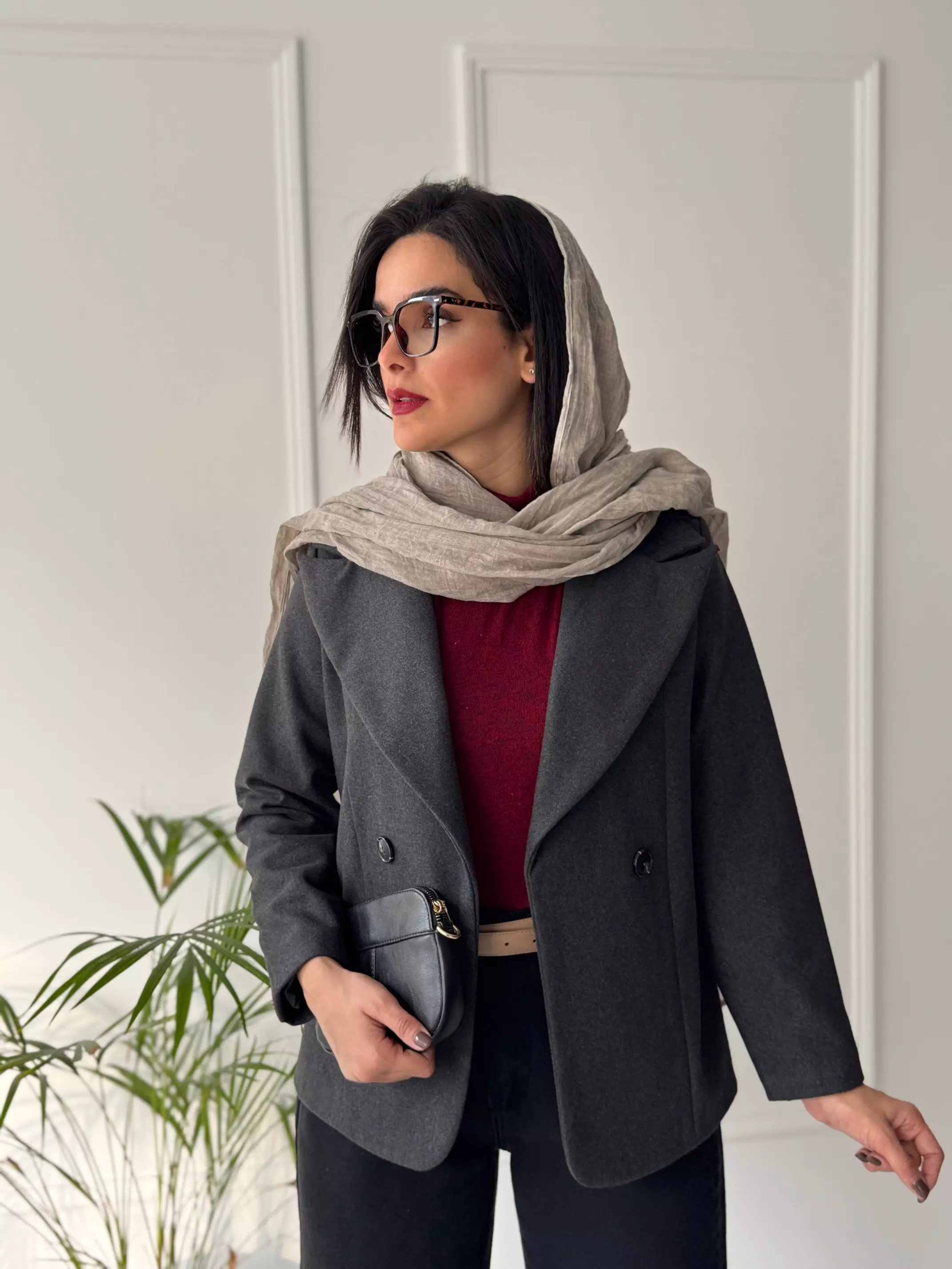 پالتو کتی آستردار آهو